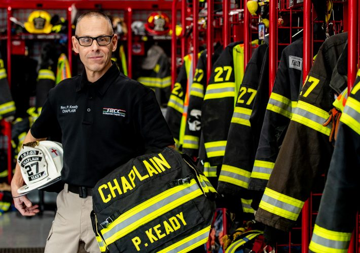 ‘Like an arm of the Lord’: Chaplain program serves police, firefighters in times of need